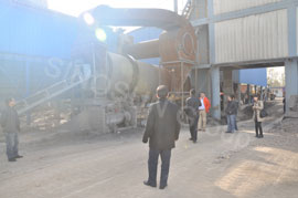 Kazakstan visited asphalt plant at factory